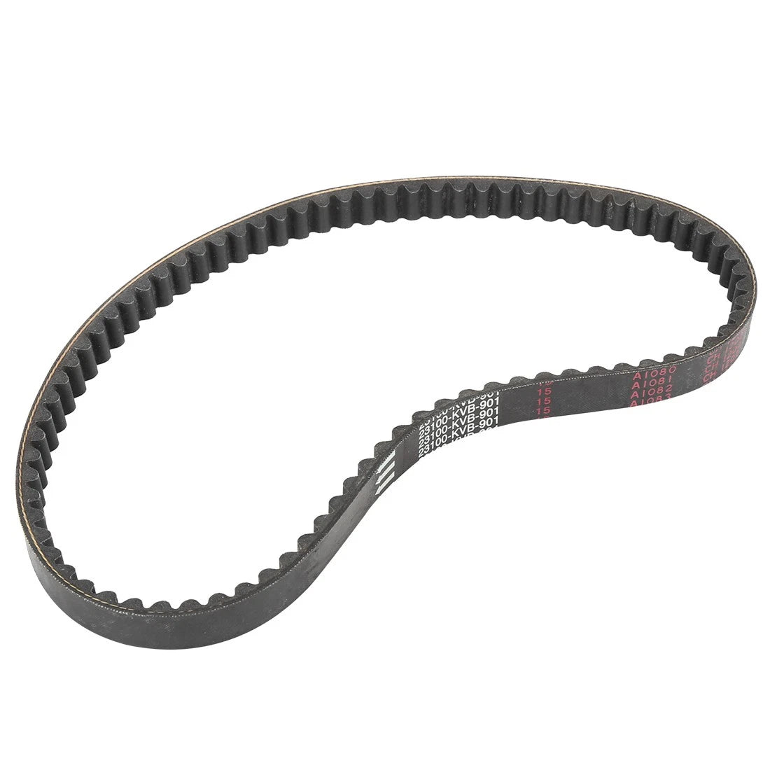 Black Rubber Motorcycle Transmission Driving Belt for Honda CH125 (1985-1987)
