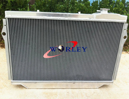 Aluminum Radiator & Fans for Toyota Land Cruiser 80 Series (1990-1997)