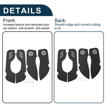 Car Door Anti Kick Pad Sticker Protector for Infiniti Q70L (13-15)