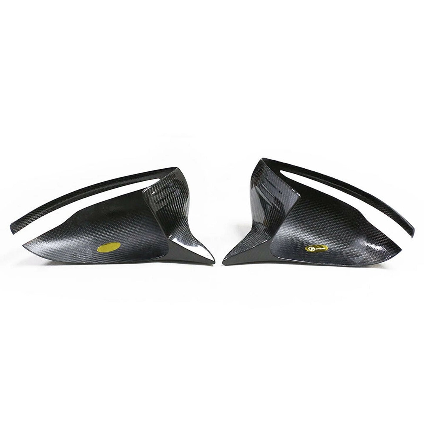 Carbon Fiber Rear Side Mirror Covers for Mercedes Benz W205 (2015-2023)