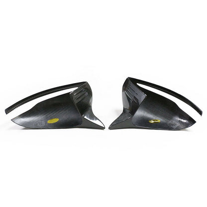 Carbon Fiber Rear Side Mirror Covers for Mercedes Benz W205 (2015-2023)