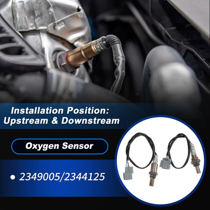 Oxygen Sensors  for Honda CR-V EX LX 2.4L (2002-2004)