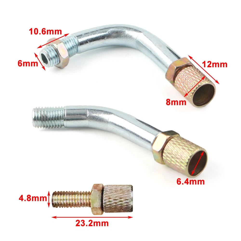 Carburetor Screw Guide Elbow Tube for Dellorto PHBG ZSK C Model Motorcycle