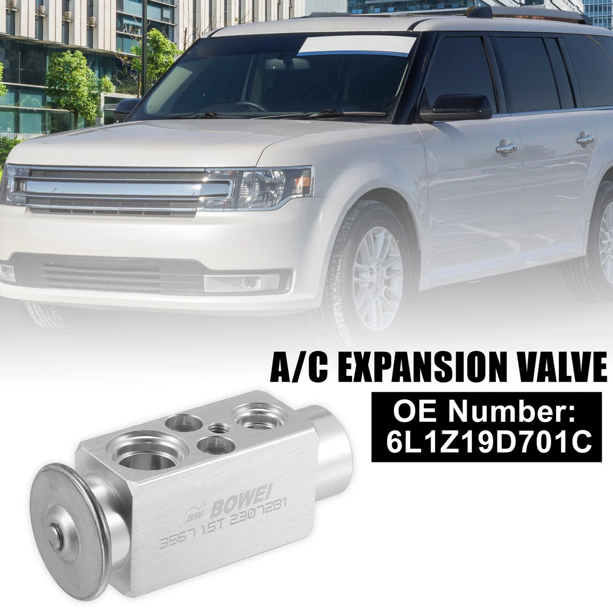A/C Expansion Valve for Ford Flex 2009-2010 (5F9Z19849CA, 6L1Z19D701C)