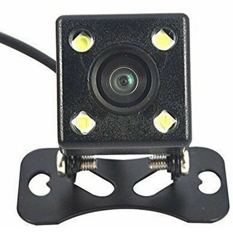 Waterproof Rear View Backup Camera with 4 LEDs for Car