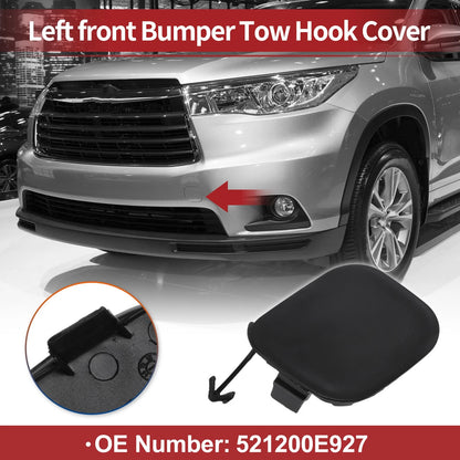 Tow Hook Cover Cap Left Front for Toyota Highlander (2008–2013)