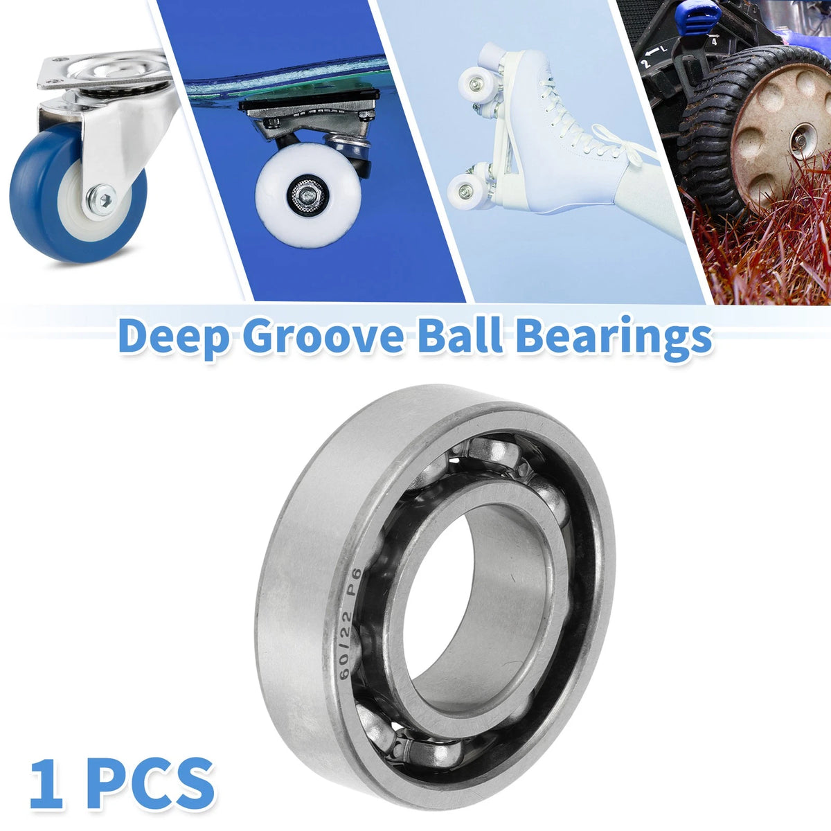 60/22 Bearings / 22x44x12mm / Scooter Wheel for Scooter Skateboard