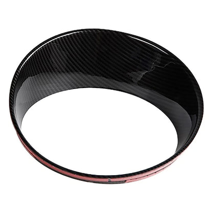Carbon Fiber Headlight Bezels Cover Trim for Jeep Wrangler JL (2018-2019)