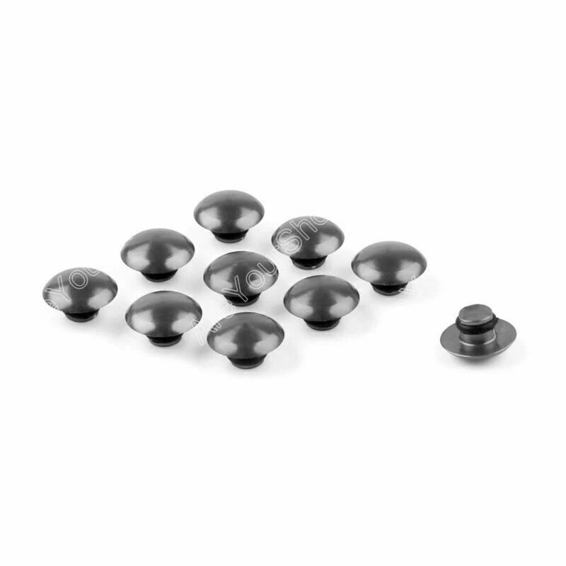 10 x M10 Titanium Protective Caps for Motorcycle (AH)