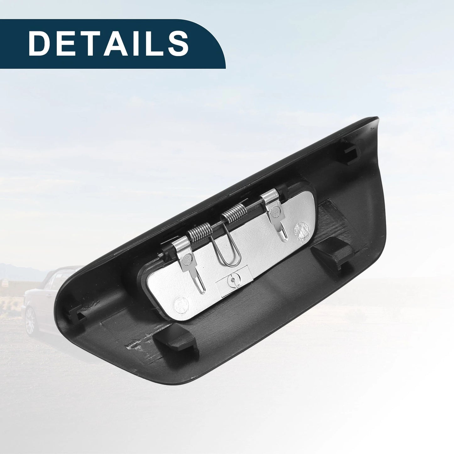 Cup Holder for BMW X1 2013-2015 2 x Drink Holders Black