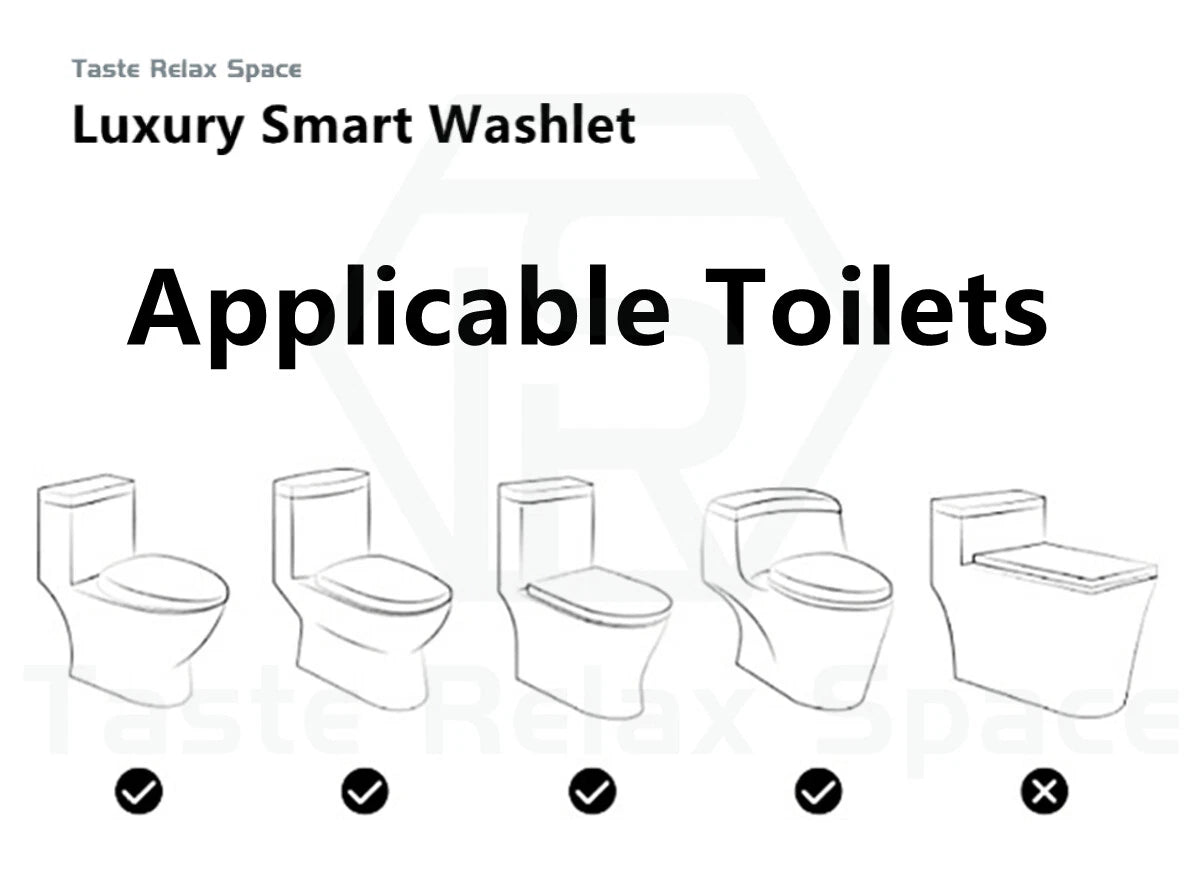 Electric Warm Seat Bidet Cover for Spa Hygiene - Smart Hot Cold Massage