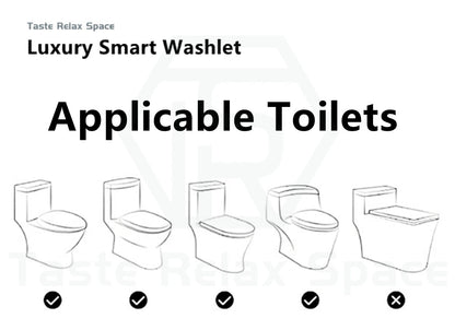 Electric Warm Seat Bidet Cover for Spa Hygiene - Smart Hot Cold Massage