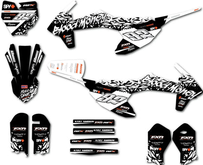 Custom Graphics Kit Boca Style Sticker for KTM 50 (2016-2023)