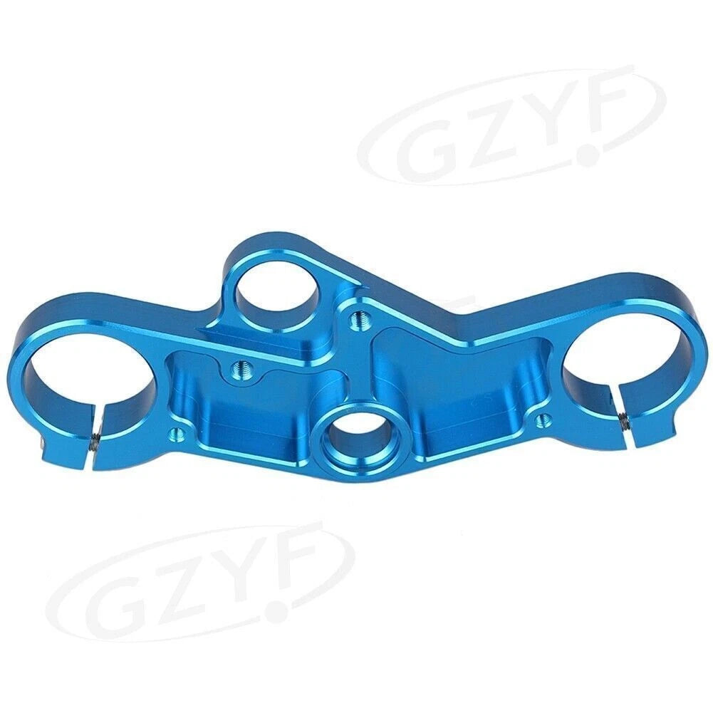 Triple Tree Front End Upper Top Clamp for SUZUKI GSXR 600 01-03, GSXR 1000 Blue