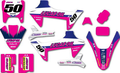 KTM 50 SX E2 Graphics Full Kit 2024-2026 Active Pink Style Stickers Decals