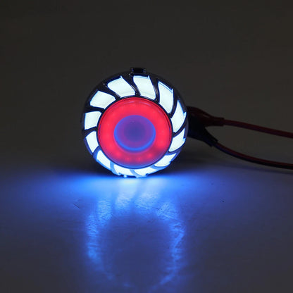 LED Motorcycle Tail Brake Rear Lights 12V for Angel Eye (Fits Various Years)
