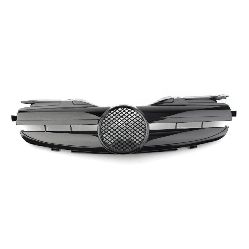 Bumper Mesh Grille for Mercedes Benz SLK Class R170 (1998-2004) Black