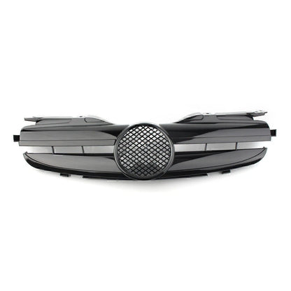 Bumper Mesh Grille for Mercedes Benz SLK Class R170 (1998-2004) Black