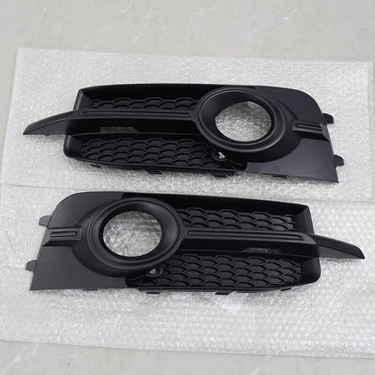 Honeycomb Front Bumper Fog Light Covers for AUDI A1 8X S-Line (2010-2014)