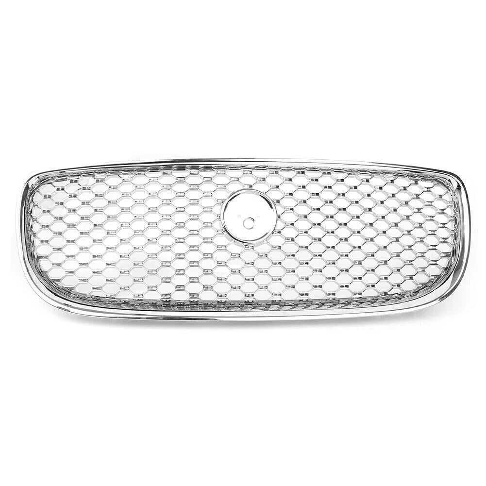 Car Radiator Front Upper Grill Grille Chrome for Jaguar XE (2015-2018)