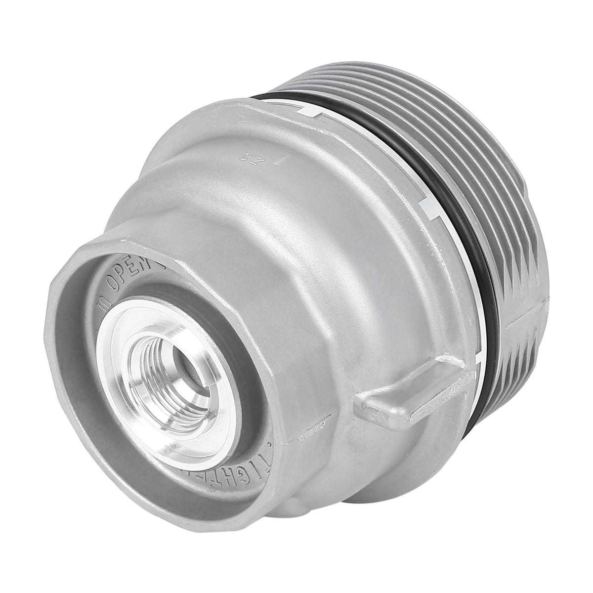 Silver Tone Oil Filter Cap Cover for Lexus Toyota (2001-2023)