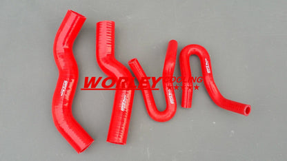 RED Silicone Radiator Heater Hose for Rodeo RA 3.0 Turbo Diesel (2003-2007)