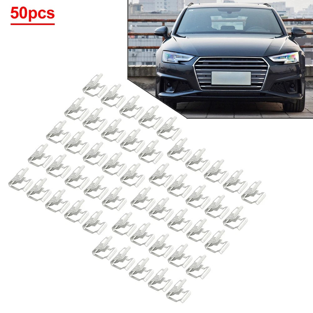 50PCS Dashboard Retainer Clips for Instrument Panel Trim - Universal Fit