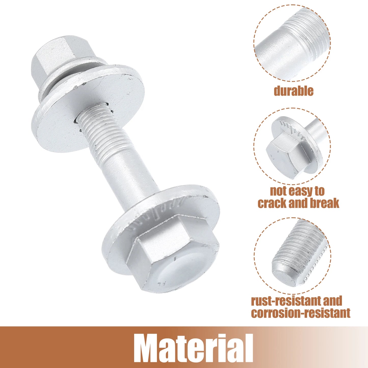 Eccentric Alignment Camber Bolt Set for Hyundai Kia (2011-2016)