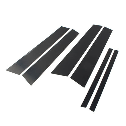 6 x Door Window Trim Pillar Posts Covers for BMW X1 E84 (2011-2015)