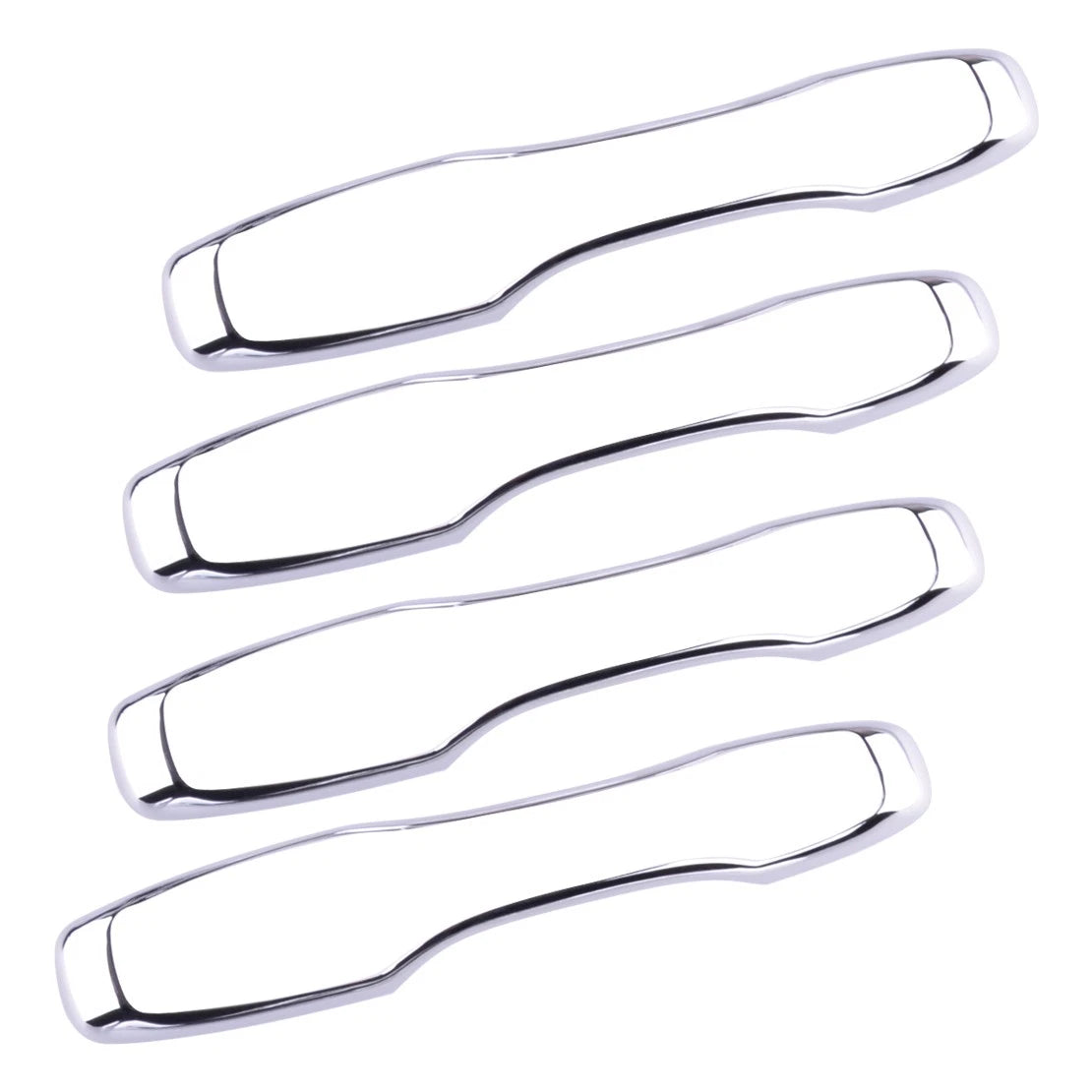 4x Silver Door Handle Cover Trim for Volvo S90 V90 XC60 (2017-2019)