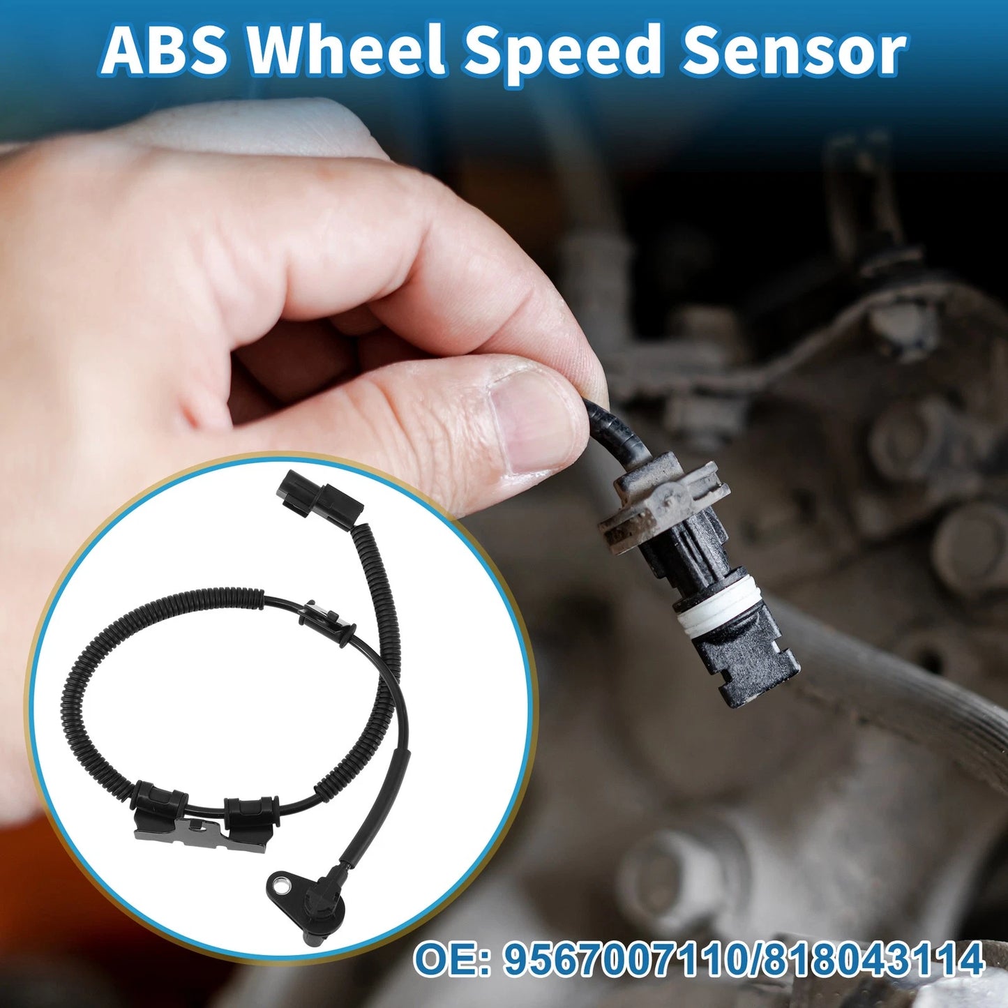 ABS Wheel Speed Sensor for Kia Picanto (2007-2021)