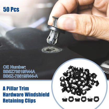 50pcs Windshield Clips for Ford Explorer (2011-2021)