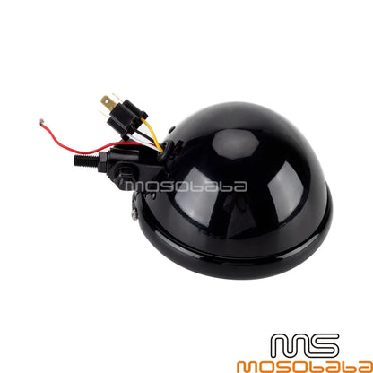 5.75'' LED Headlight HI/LO DRL for Harley Dyna Softail Low Rider