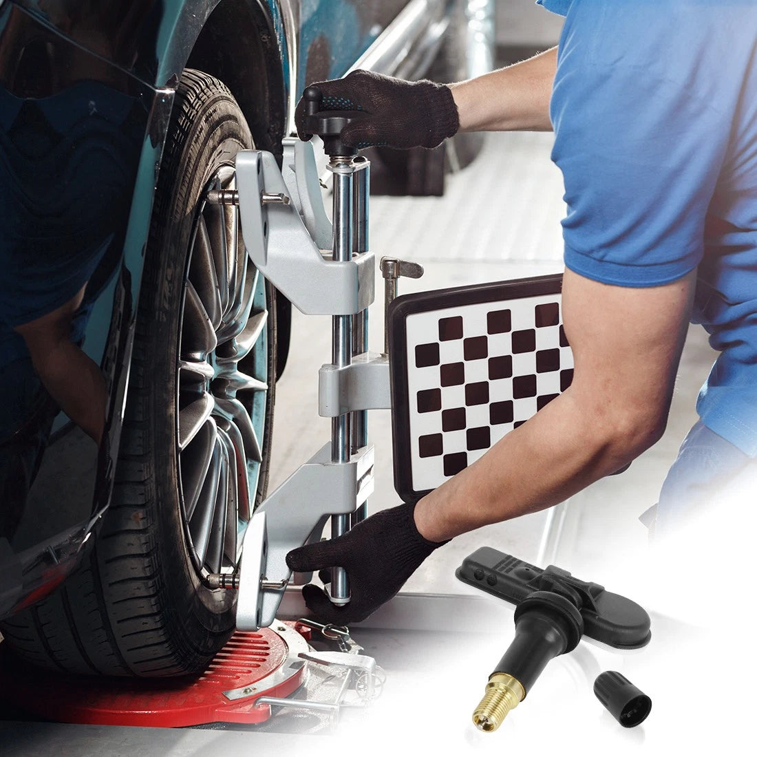 Tire Pressure Monitoring System Sensor 433MHz for Volvo XC90 (2016)