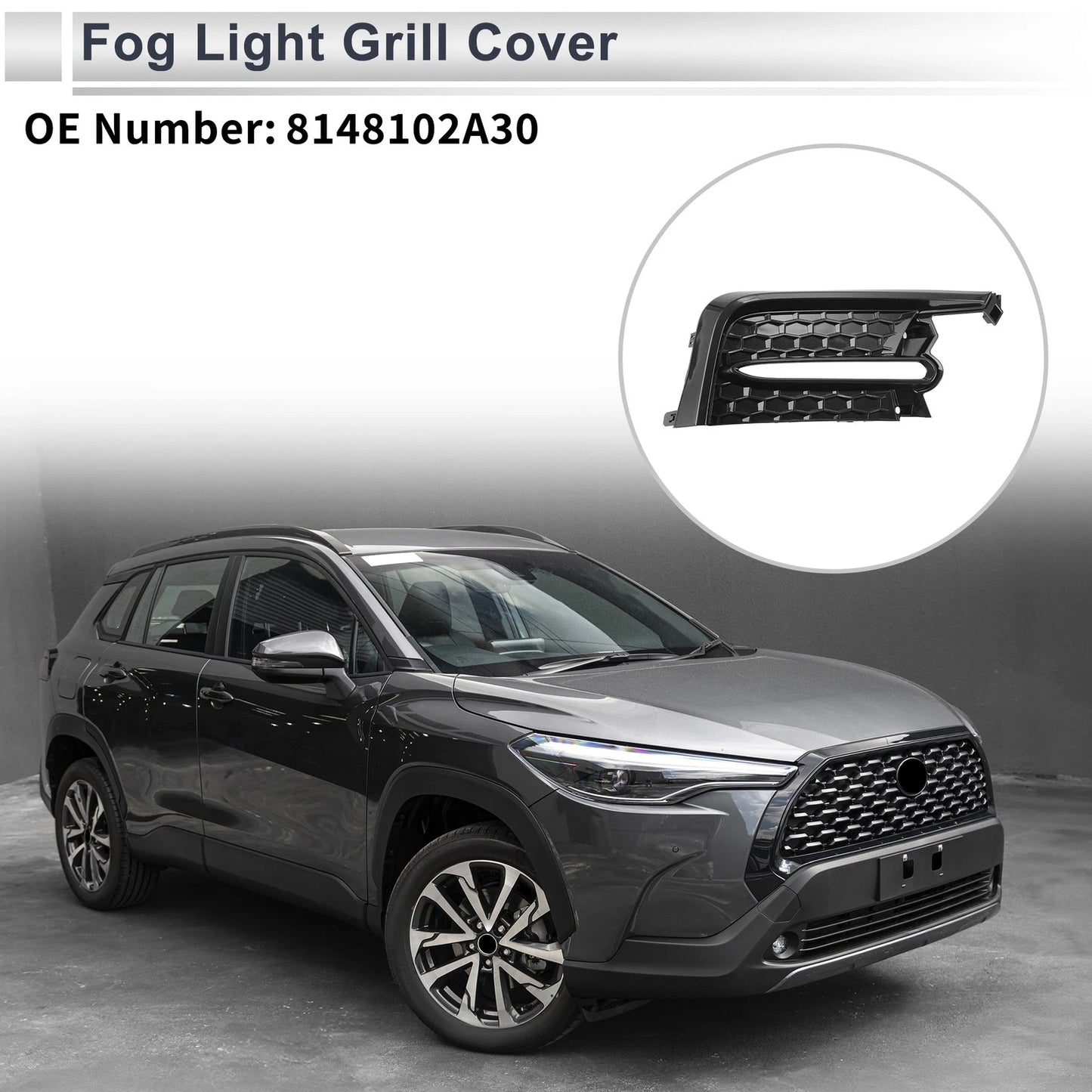 Fog Light Grill for Toyota Corolla (2020-2022)