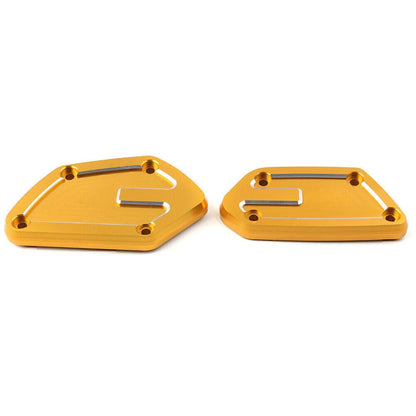 Gold Front Brake & Clutch Reservoir Cap for BMW K1600GT R1200GS R1250R R nineT (2011-2023)
