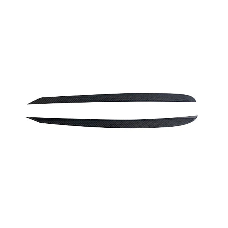 Carbon Fiber Interior Front Door Panel Cover Trim Strip for Tesla Model S 2022+