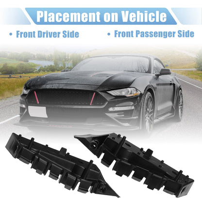 Front Bumper Retainer Brackets for Ford (2013-2014) - 2 x Brackets