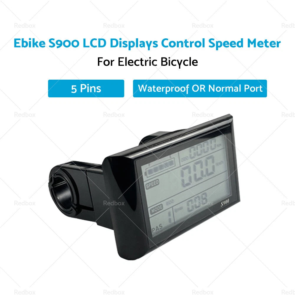 S900 Ebike LCD Display Speed Meter for Electric Bicycle