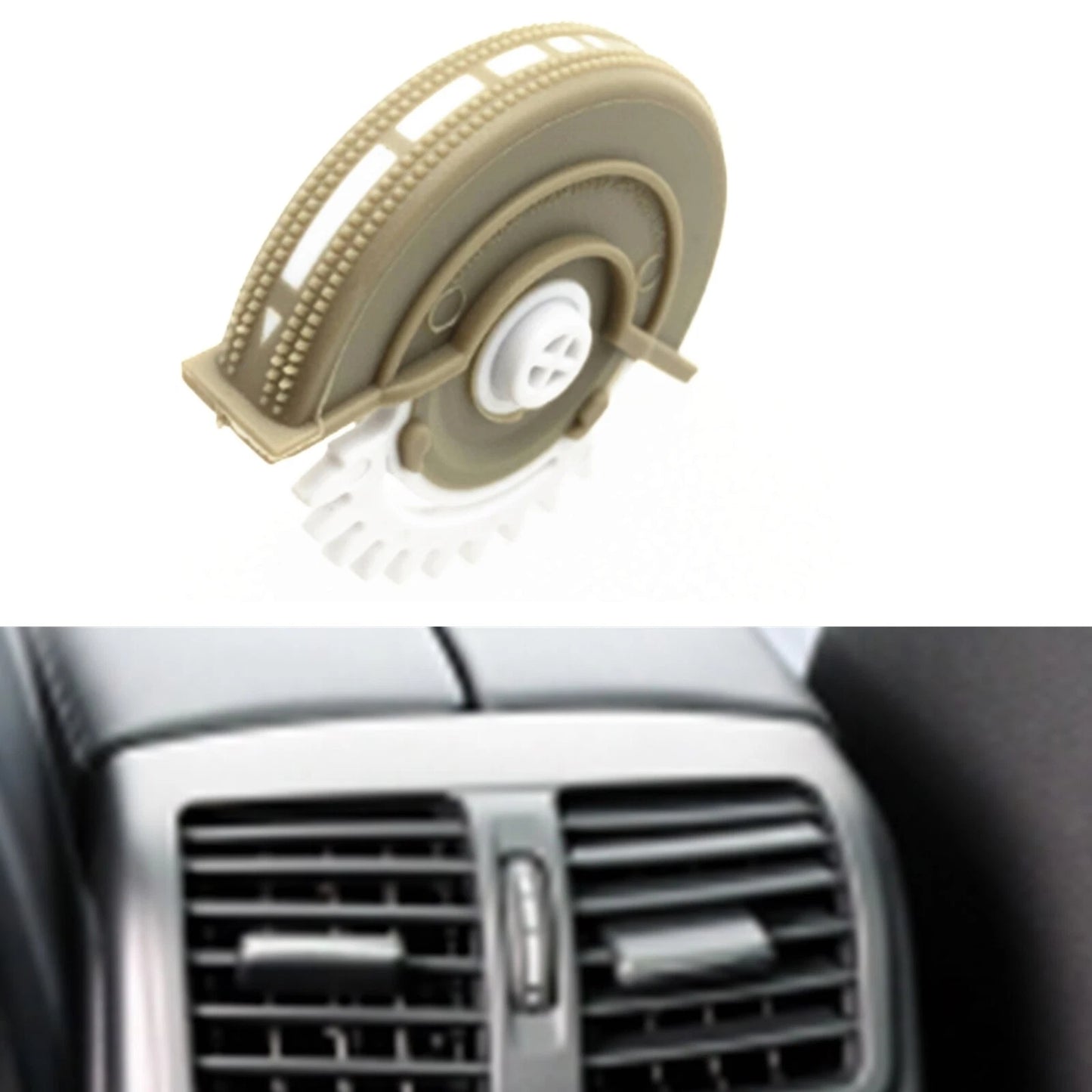 Rear Air Vent Outlet for Mercedes Benz E Class W207 (2008-2016) Beige