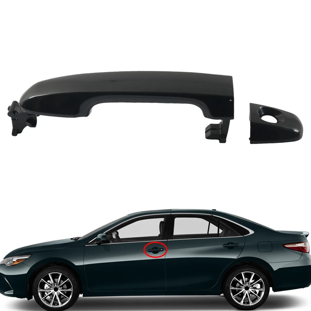Front Left Exterior Door Handle for Toyota Camry (2012-2017) Black