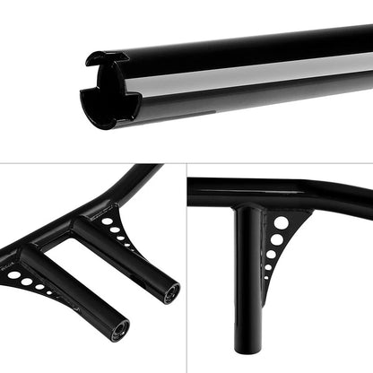 8" Black T-Bar Handlebar for Harley Dyna Low Rider FXDL & Softail (2006-2017)