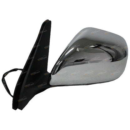 2 x LH+RH Chrome Electric Mirrors for Toyota Landcruiser Prado (2002–2009)