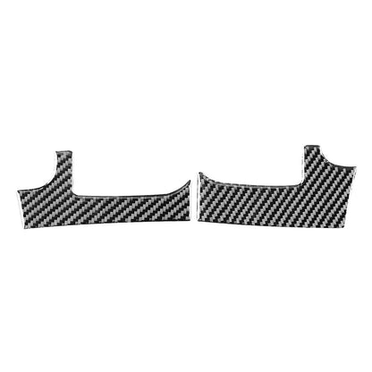 Carbon Fiber Black Dashboard Air Outlet Cover Trim for Toyota Tundra (2014-2021)
