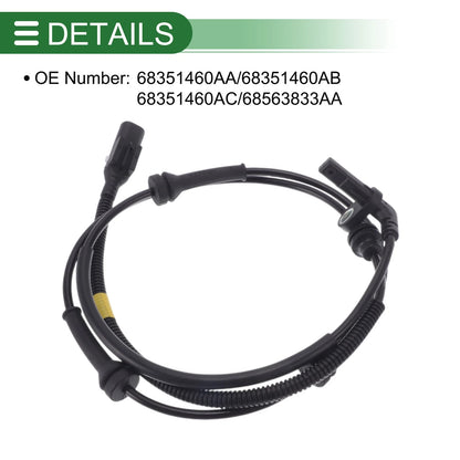 ABS Wheel Speed Sensor for Jeep Compass (2017-2022) - 1 x Sensor