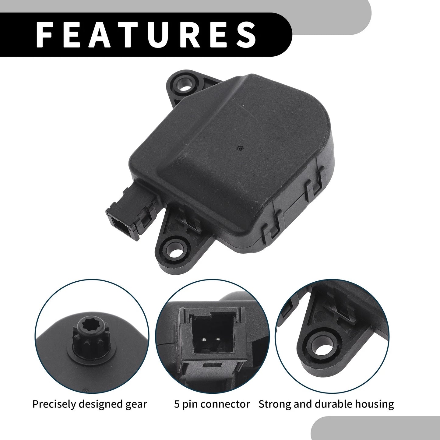 HVAC Heater Blend Door Actuator for Chevrolet Uplander (2005-2009)