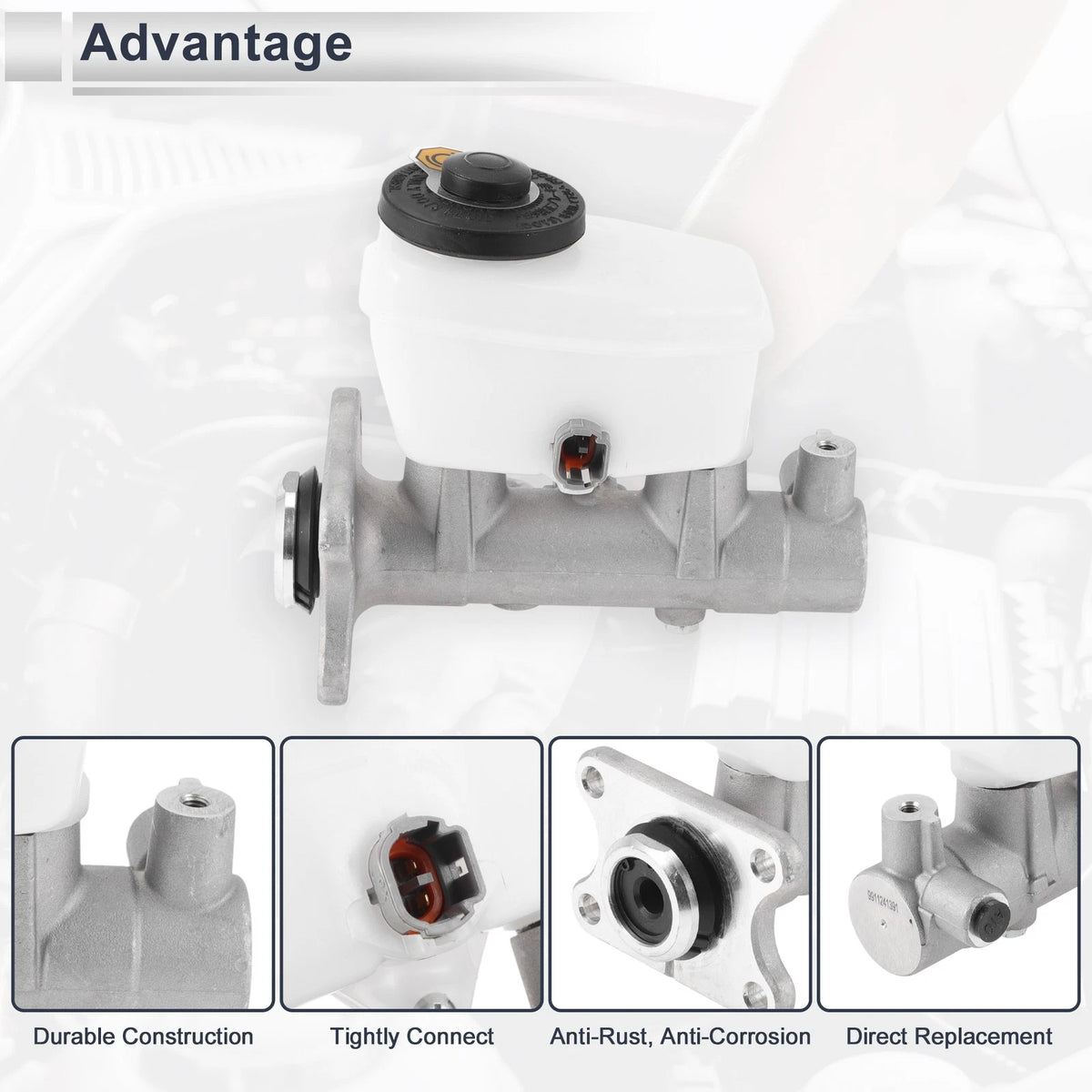 Brake Master Cylinder with Reservoir for Toyota 4Runner (1989-1995)