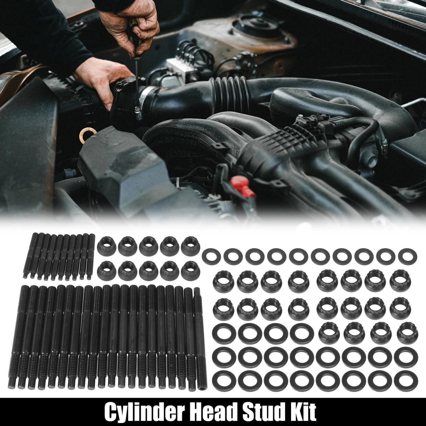 Head Stud Kit for Chevy LS1/LS6 Engines 5.3L-6.0L (2004-2006)
