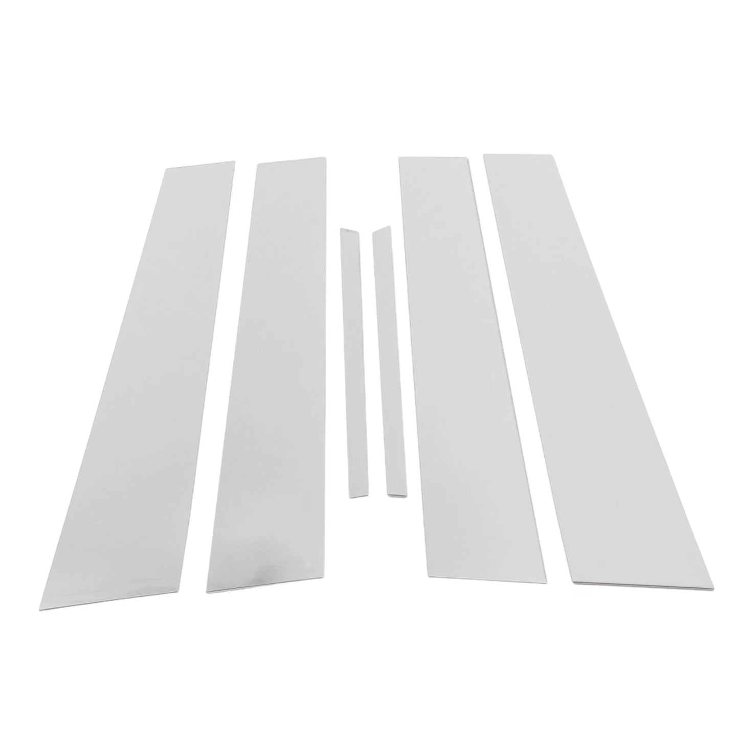 6pcs Pillar Window Trim Cover Chrome Silver Tone for Toyota Camry (2012–2016)