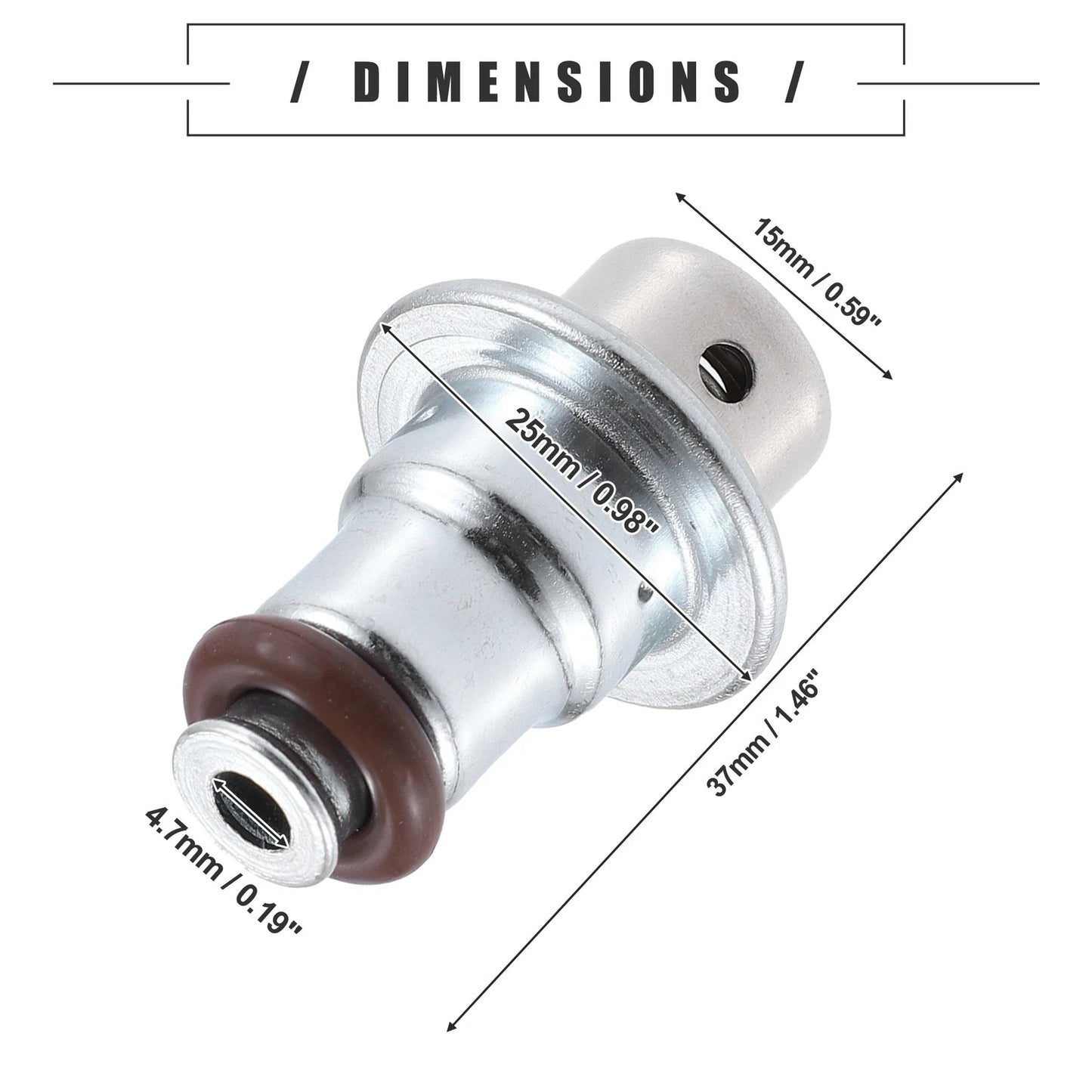 Fuel Injection Pressure Regulator for Scion XA, Toyota (2004-2006)